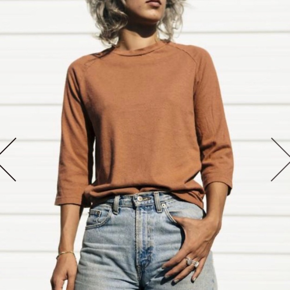 Jungmaven 3/4 sleeve raglan shirt